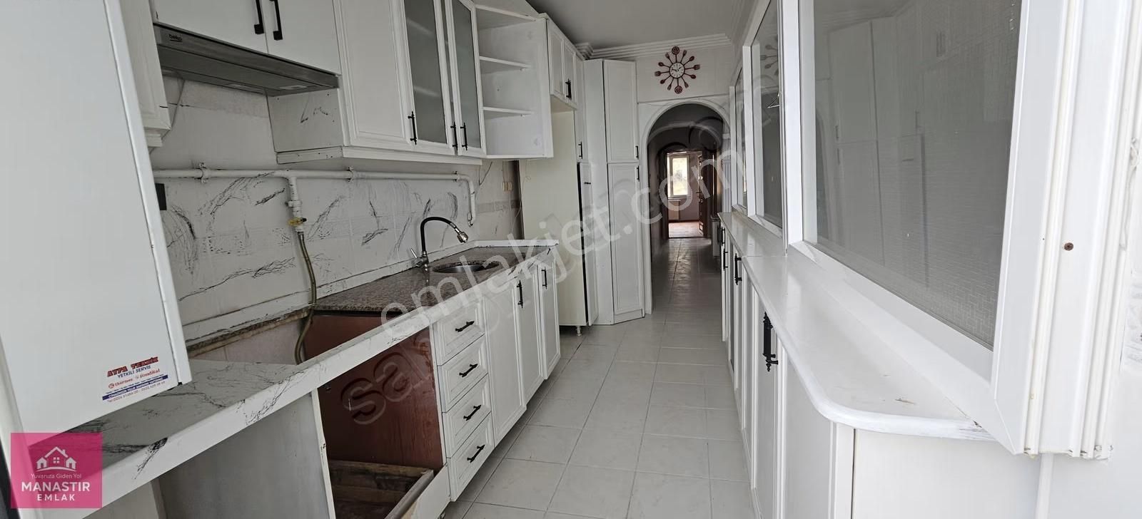 Manastır Emla'tan Cumhuriyet Mahallesinde 3+1 Kiralık Daire - Görsel 12