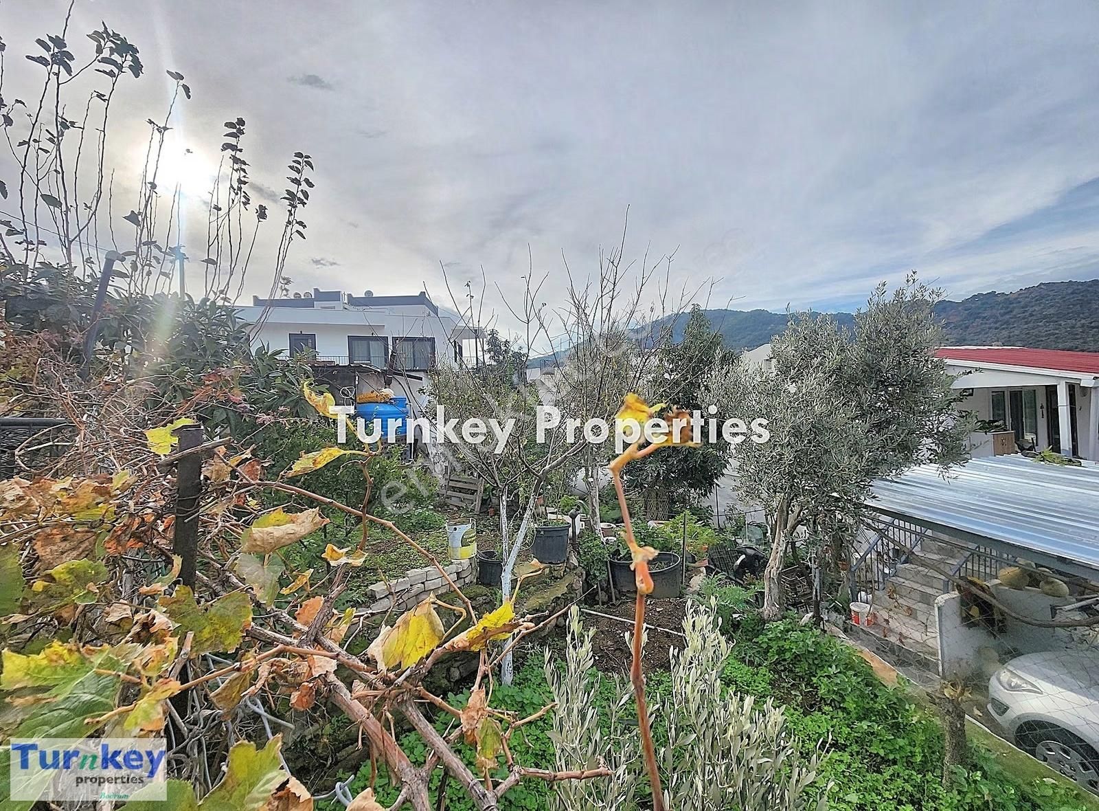 Gündoğan Köyiçi Satılık Kargir Ev Geniş Bahçeli Müstakil Parsell - Görsel 2