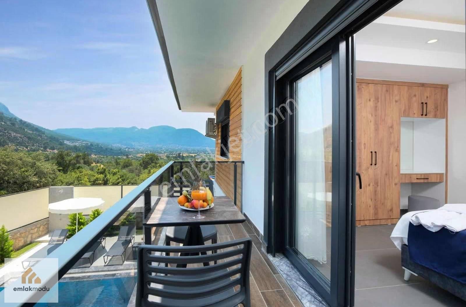 Fethiye Üzümlü Süper Lüx 4+1 Full Eşyalı Satılık Villa - Görsel 19