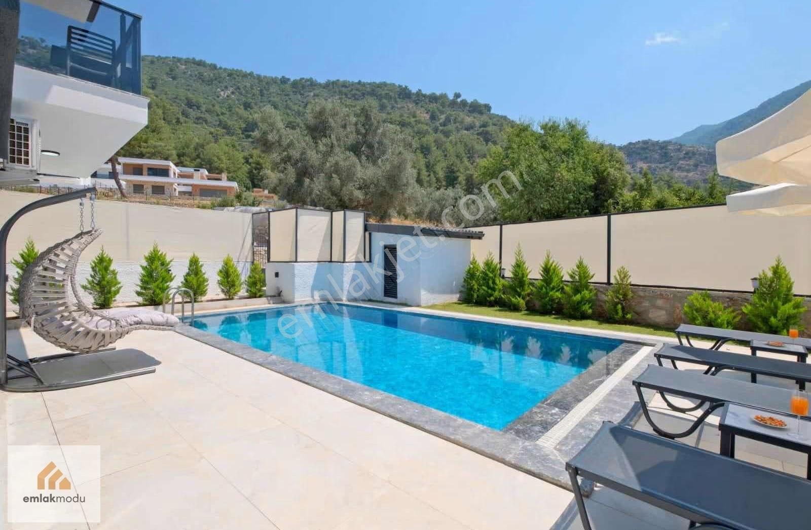 Fethiye Üzümlü Süper Lüx 4+1 Full Eşyalı Satılık Villa - Görsel 3