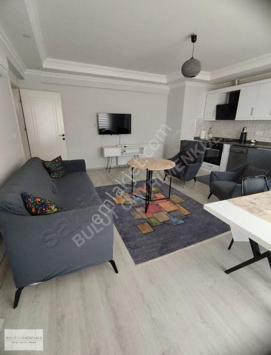 Dalaman Merkezi Konumda Kiralık Ara Kat Full Eşyalı 1+1 Daire