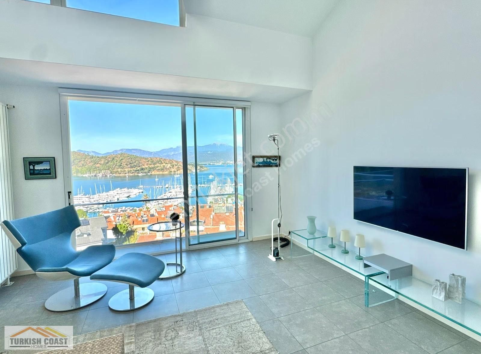 Muhteşem Fethiye Manzaralı Özel Tasarım Satılık Dubleks Daire - Görsel 22