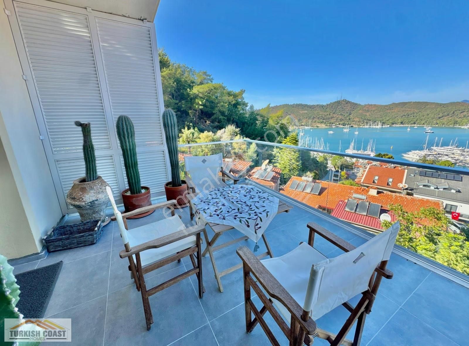 Muhteşem Fethiye Manzaralı Özel Tasarım Satılık Dubleks Daire - Görsel 12