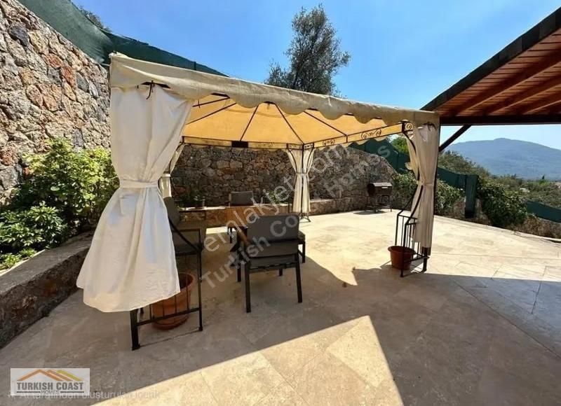 Fethiye Kayaköyde Restorasyonu Yapılmış Havuzlu Taş Ev - Görsel 3