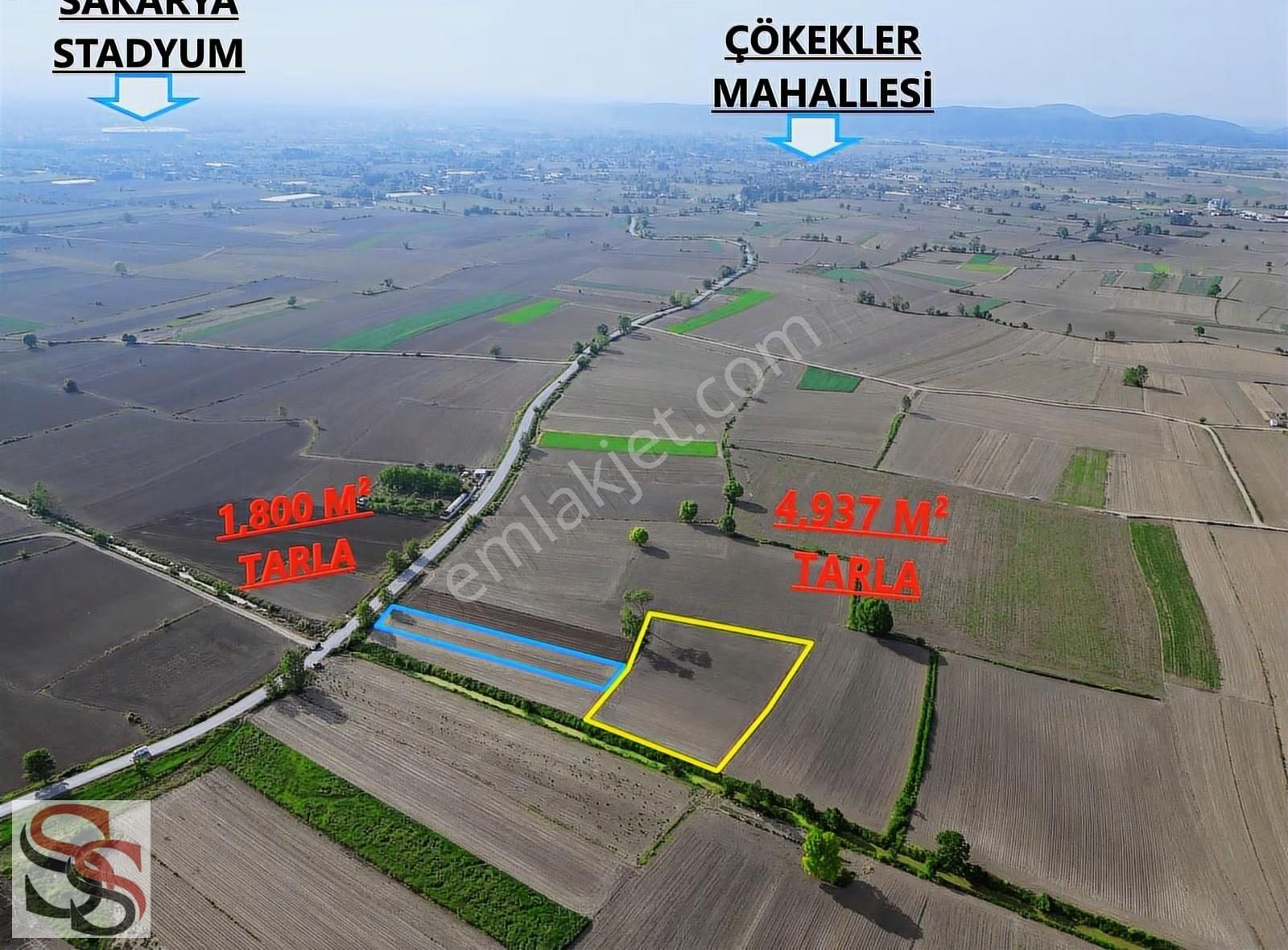 Çökeklerde 2 Parsel Toplam 6,737 M² Yatırıma Uygun Tarla - Görsel 4