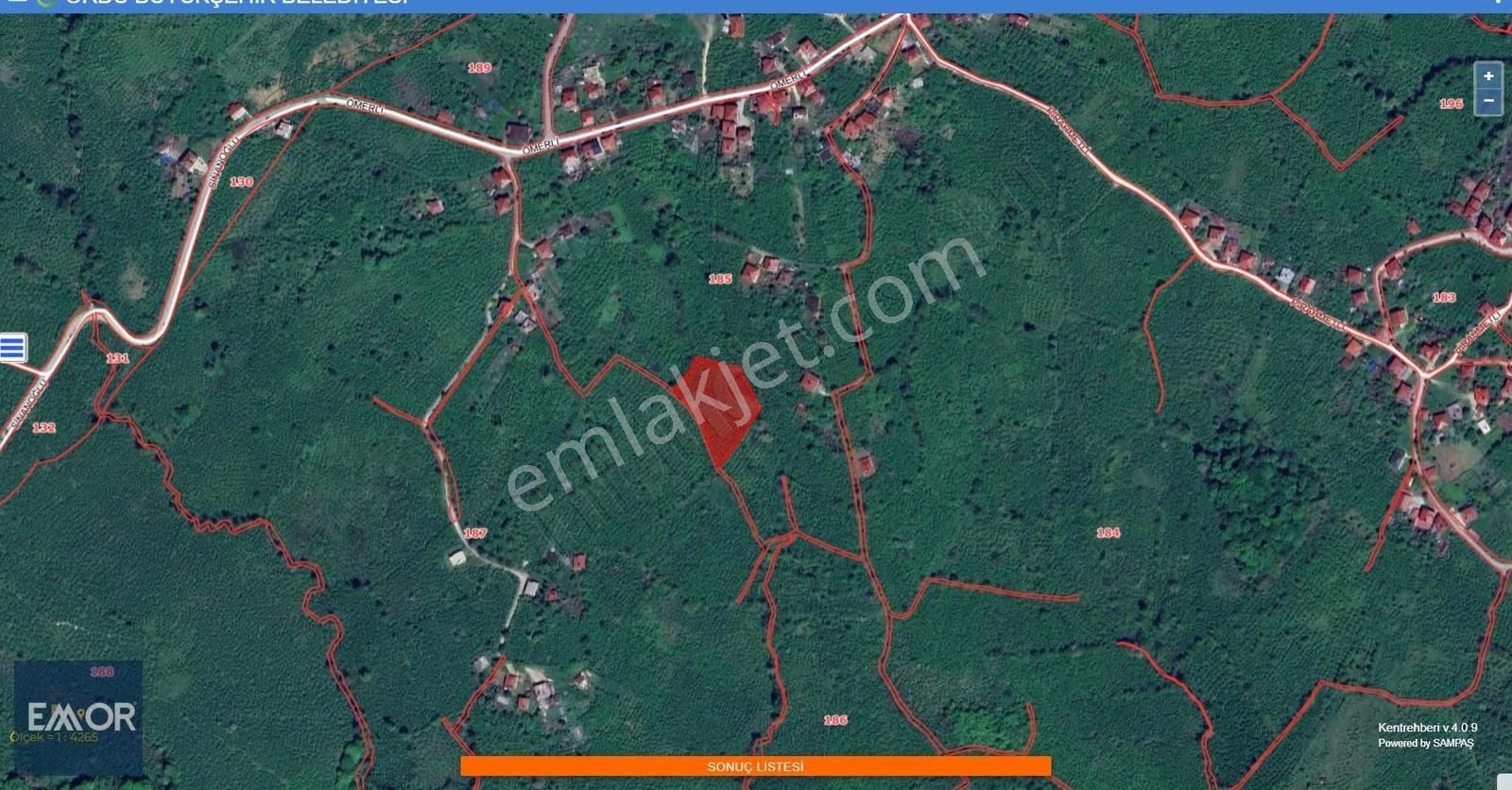 Emor Gayrimenkul Öceli Mahallesi Satılık 4120 M2 Arsa-arazi - Görsel 4