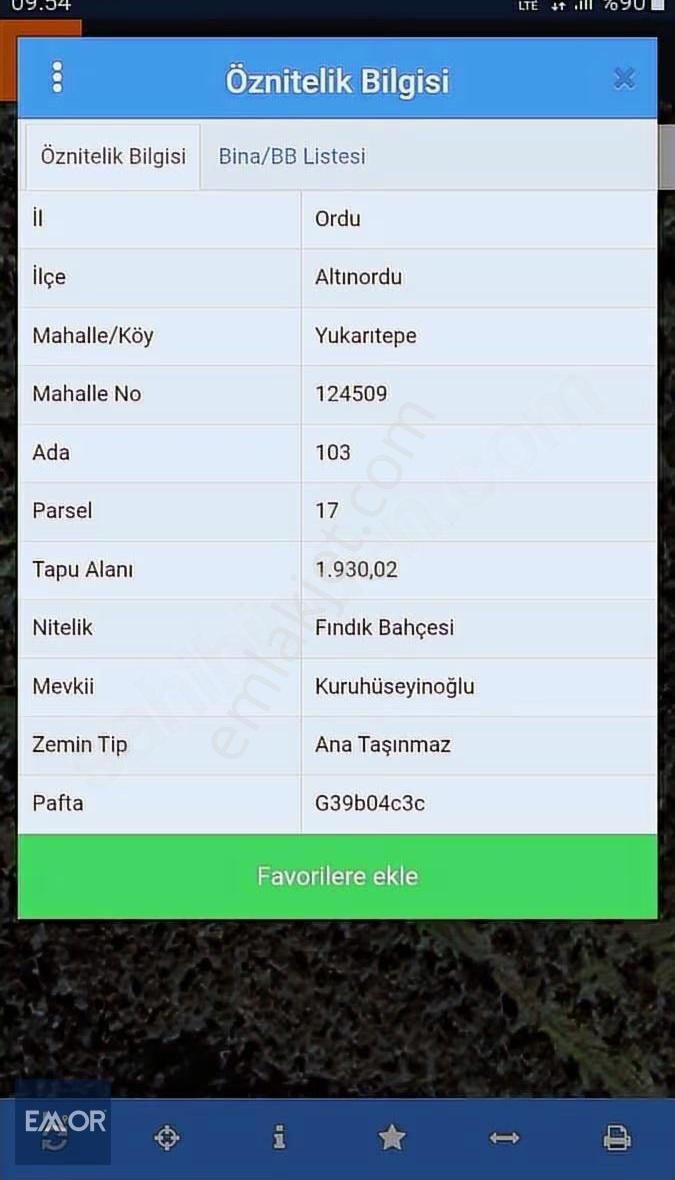 Emor Dan Yukarıtepe De 1930 M2 Satılık Arazi - Görsel 10