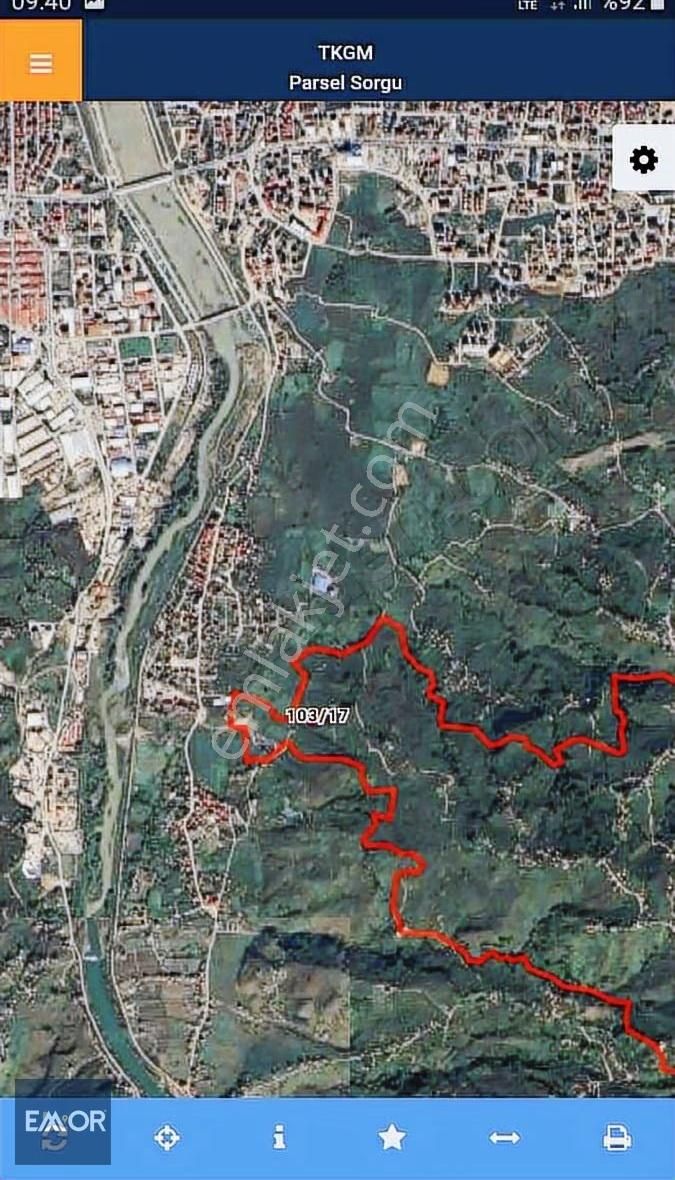 Emor Dan Yukarıtepe De 1930 M2 Satılık Arazi