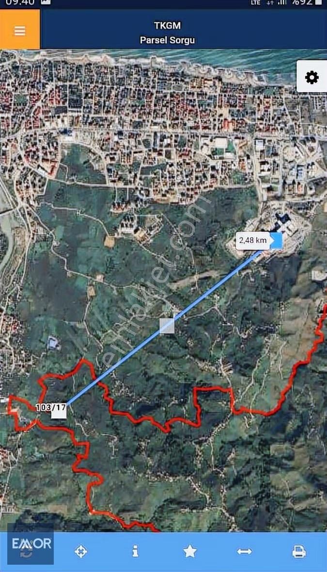 Emor Dan Yukarıtepe De 1930 M2 Satılık Arazi - Görsel 12