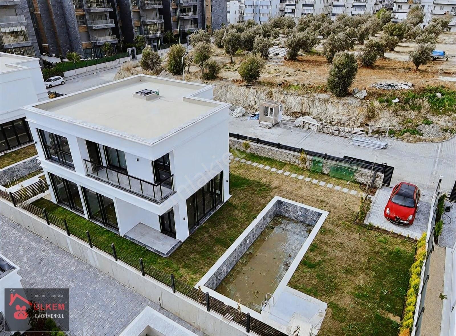 Ege Mah'de 4+1 Özel Havuzlu Doğalgazlı 500 M2 Bahçeli Köşe Villa - Görsel 26