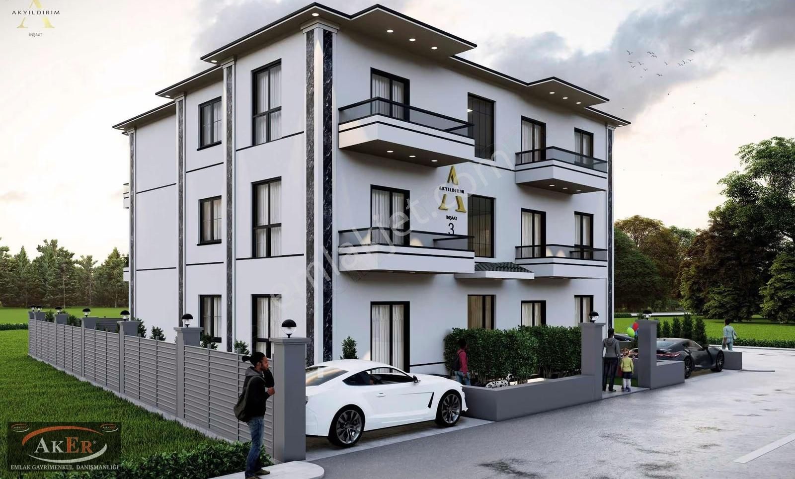 Aker Emlaktan Lüks 2+1 Bahçe Paylı - Görsel 8