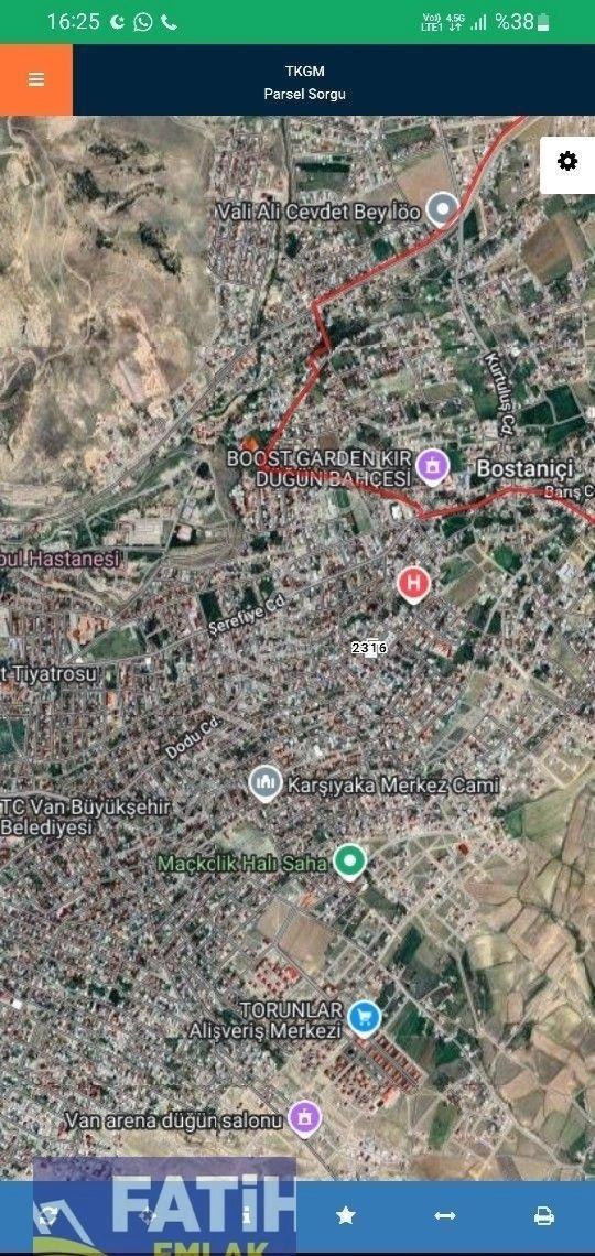 ‼️acil Satılık 561 M2 İmarlı Müstakil Arsa Kerim Tuncer Okulu Yanında Bostaniçi Mah İpekyolu - Görsel 7