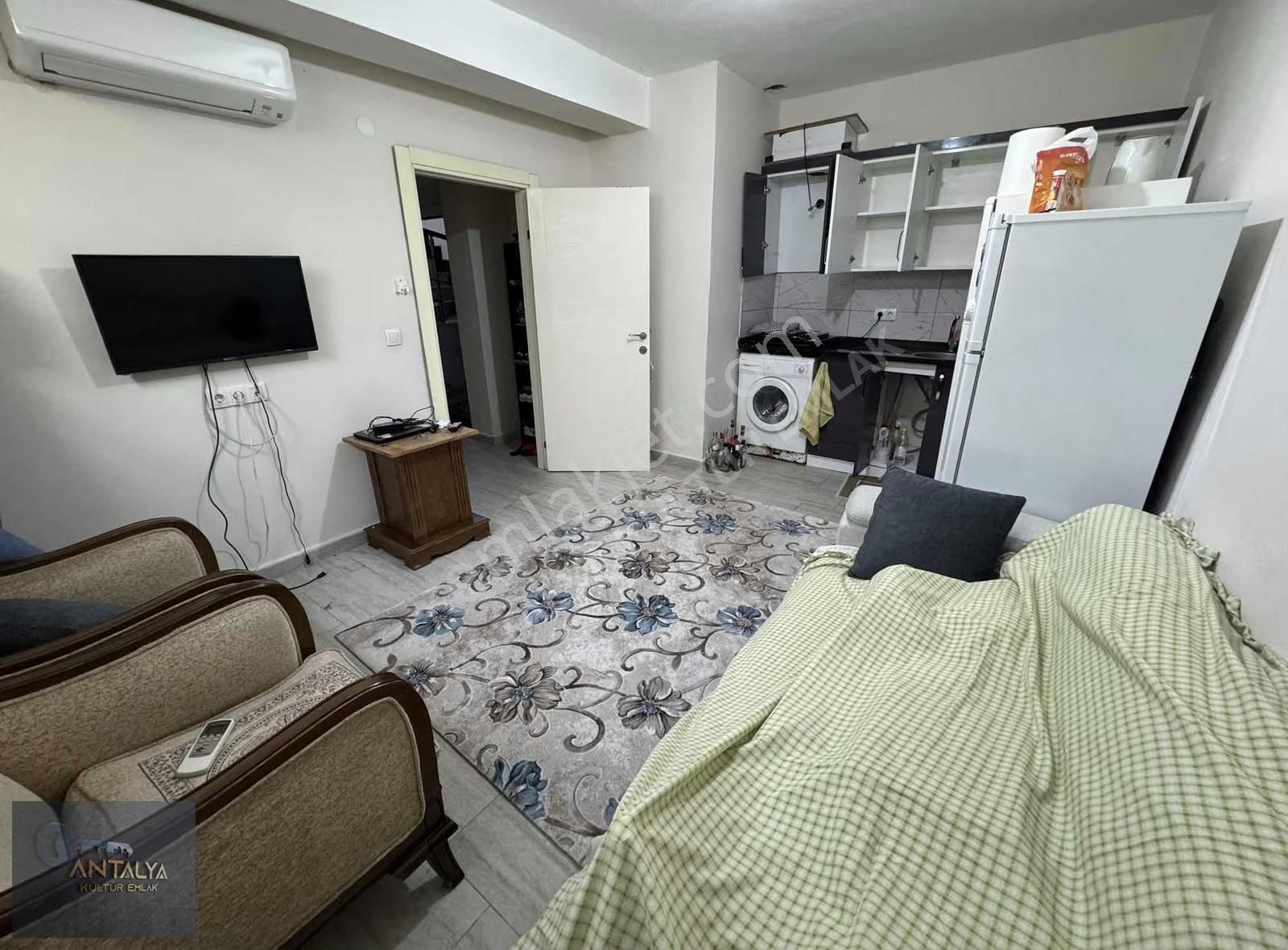 Yenidoğan Mahallesi 1+1 Eşyalı Bodrum Kat Kiralık Dairemiz.