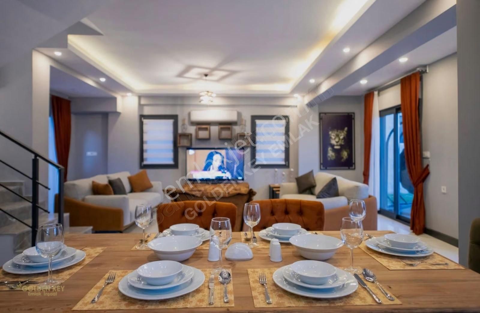 Ovacık Bölgesinde 4+1 Lüks Uzun Dönem Kiralık Villa - Görsel 4