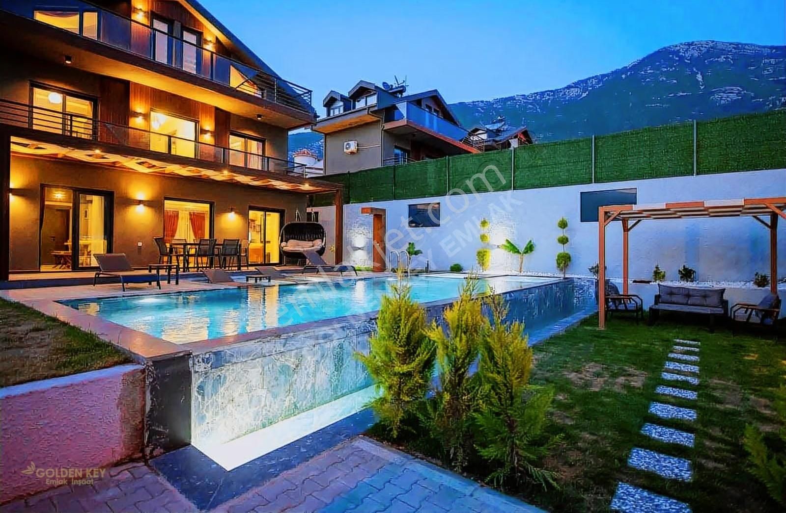 Ovacık Bölgesinde 4+1 Lüks Uzun Dönem Kiralık Villa