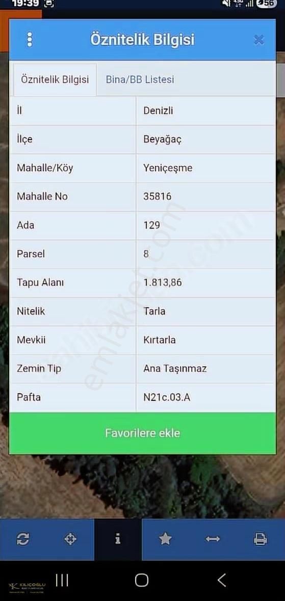 Beyağaç Yeniçeşme Mah De Satılık 2232m2 Sulak Tarla - Görsel 5
