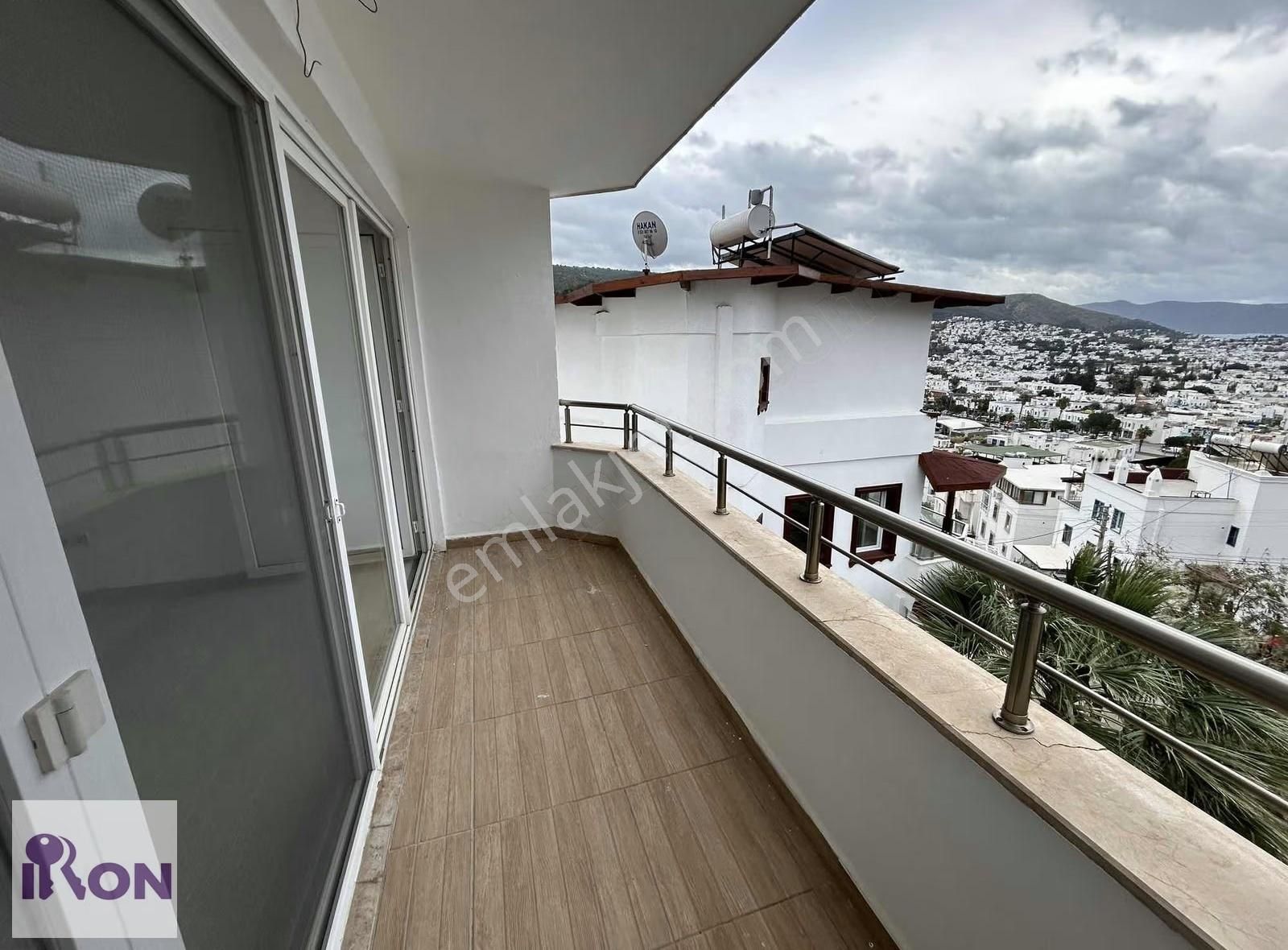 Bodrum Yokuşbaşı'nda Kiralık Kale Ve Deniz Manzaralı 2+1 Daire - Görsel 15