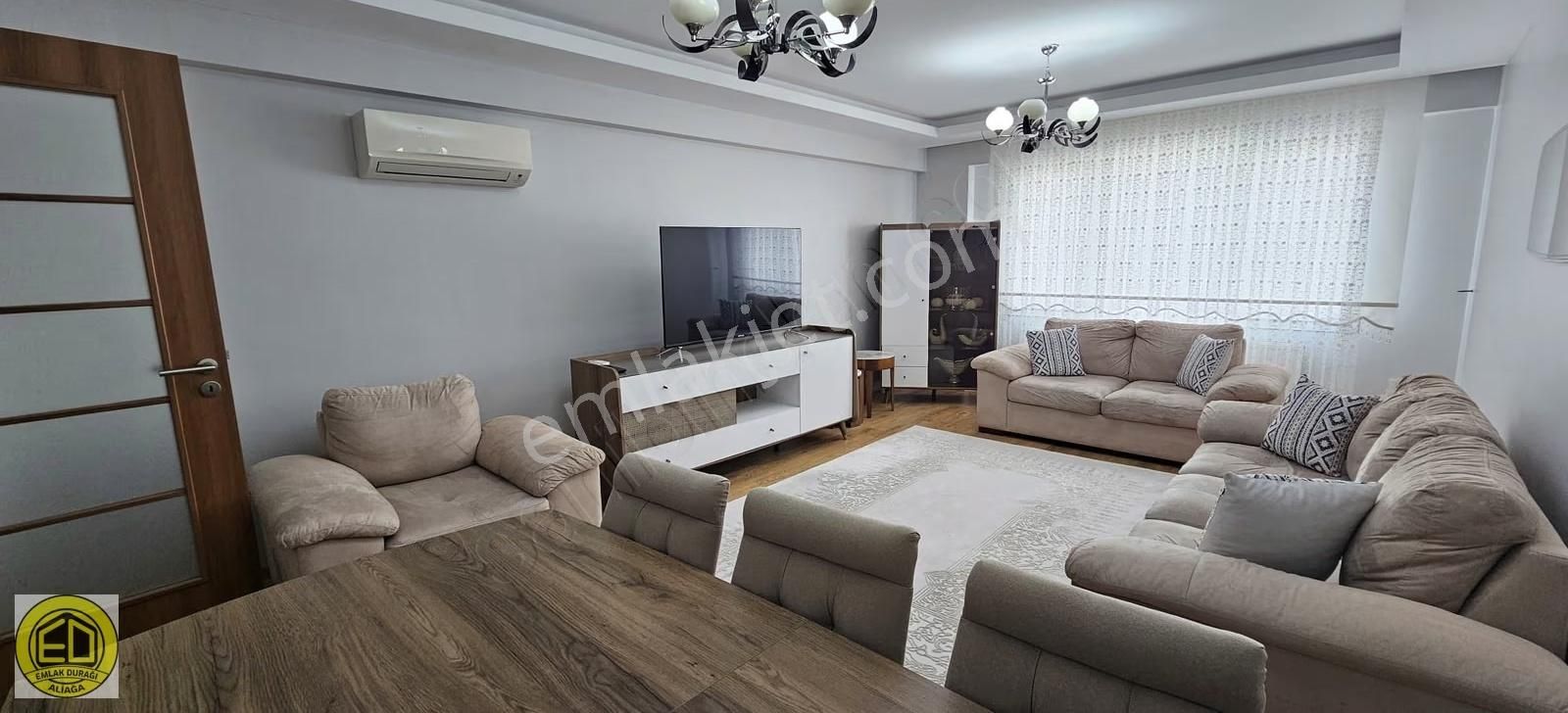 Sultan Sitesi 3+1 Lüks Eşyalı Deniz Manzaralı Daire - Görsel 18