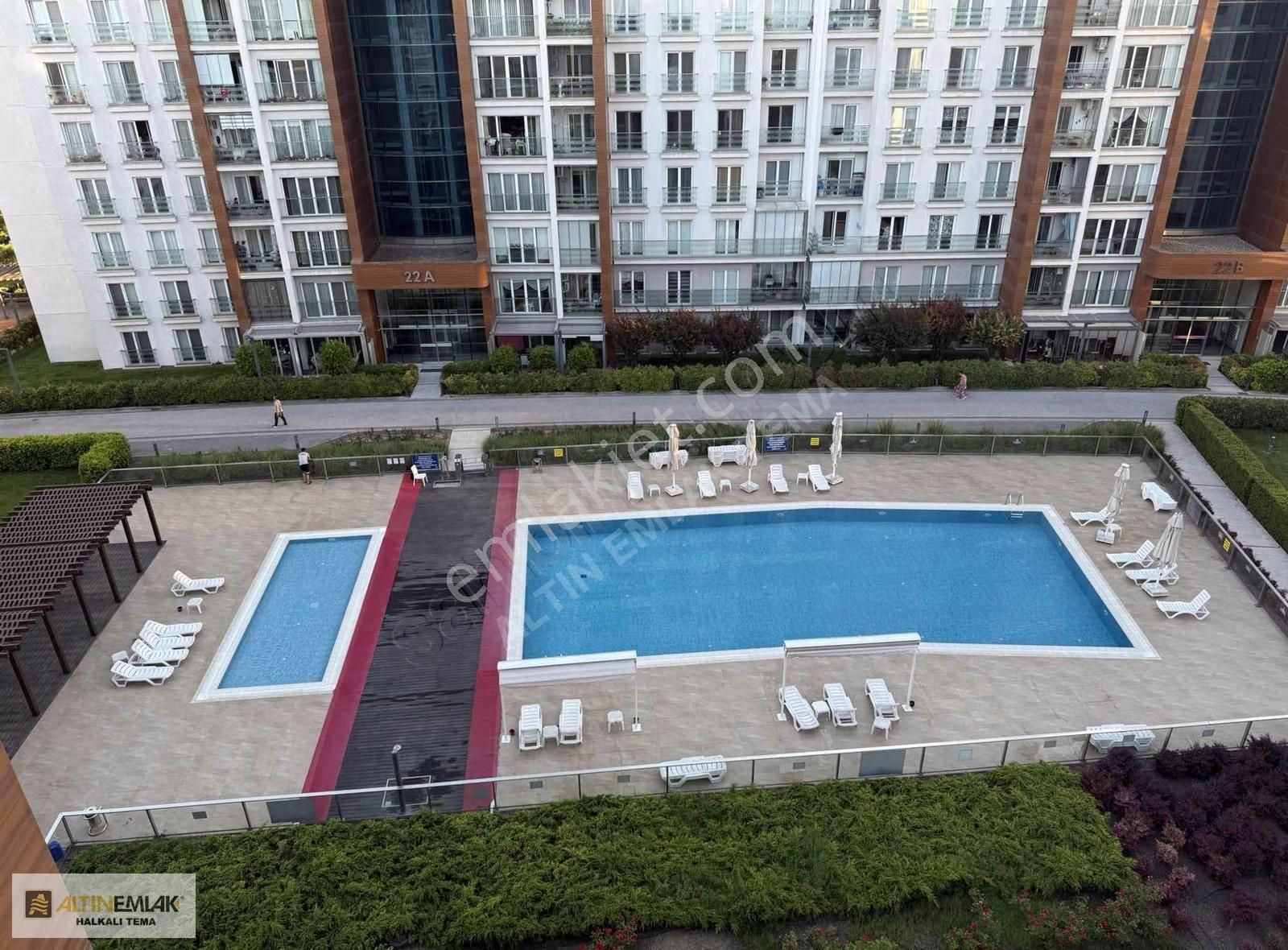 Tema İstanbul 6 Katlı Da 157m2 3+1 Havuz Peyzaj Satılık Daire