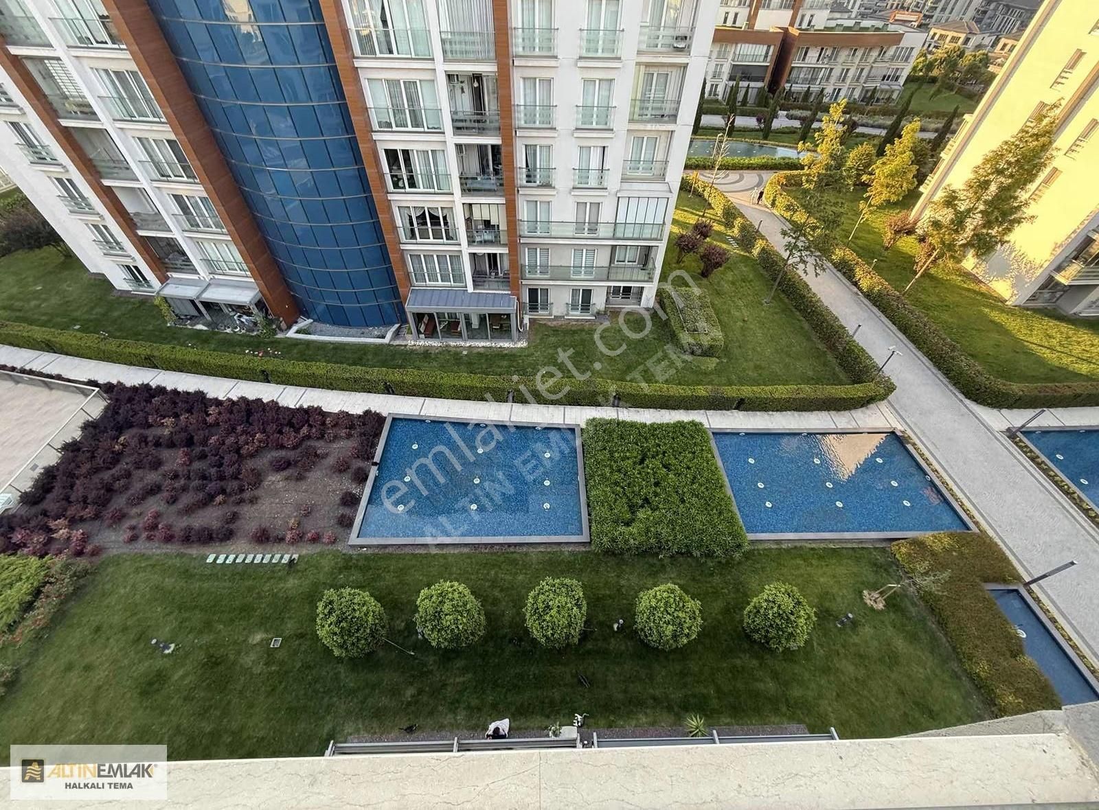 Tema İstanbul 6 Katlı Da 157m2 3+1 Havuz Peyzaj Satılık Daire - Görsel 11