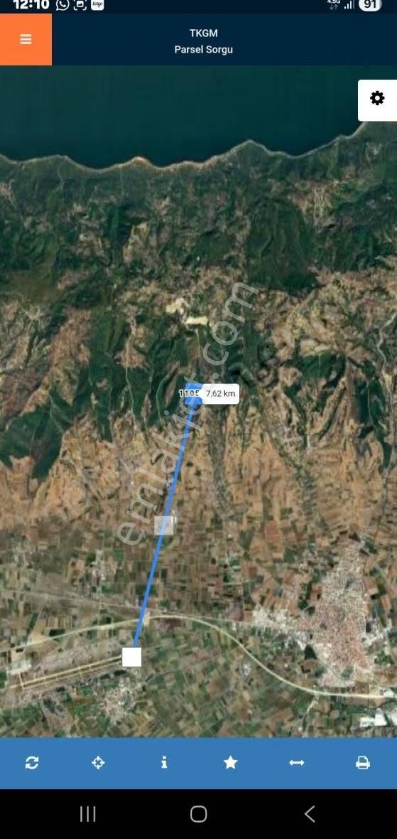 750m Hobi Bahcesi Hava Alanına 7km Orman Havası Resmi Yola Cephe - Görsel 2