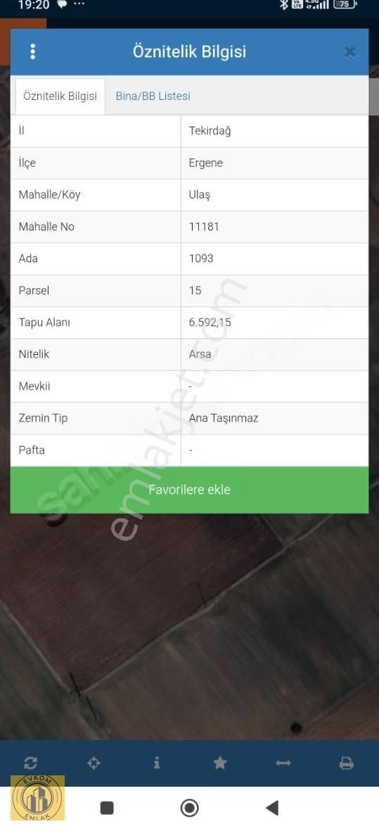 Sanayi Arsası İmara Açık 1.5 Emsal Yükseklik Sınırsız - Görsel 2