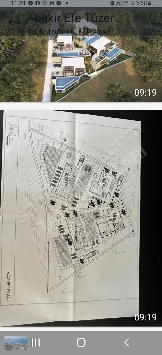 Kalkan Ordu Mevkiinde Satılik Arsa