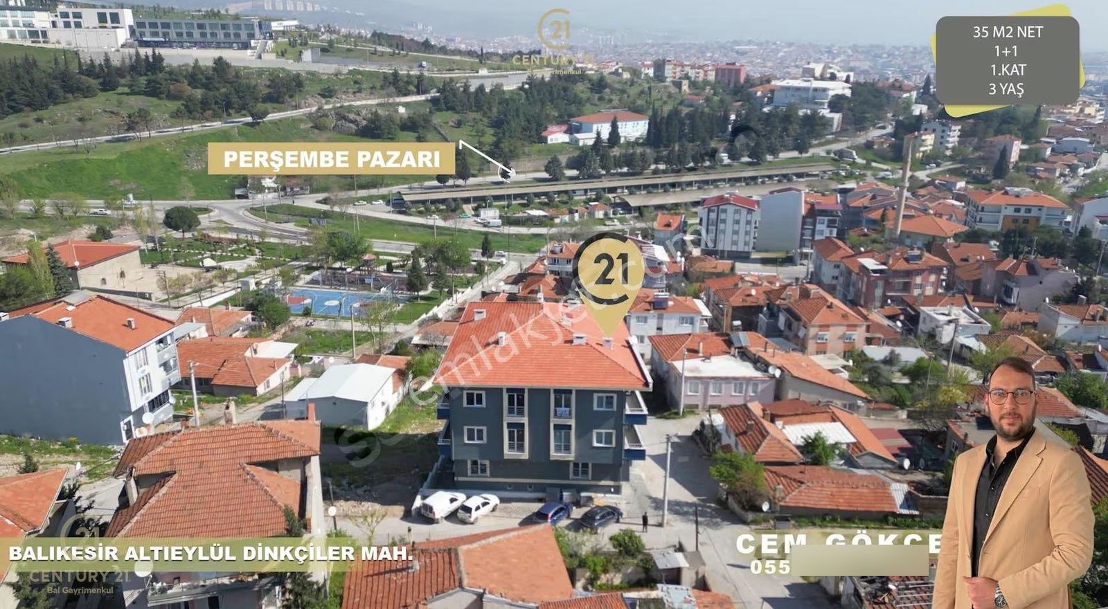 C21 Bal'dan Dinkçiler'de Satılık Eşyalı 1+1 Daire - Görsel 13