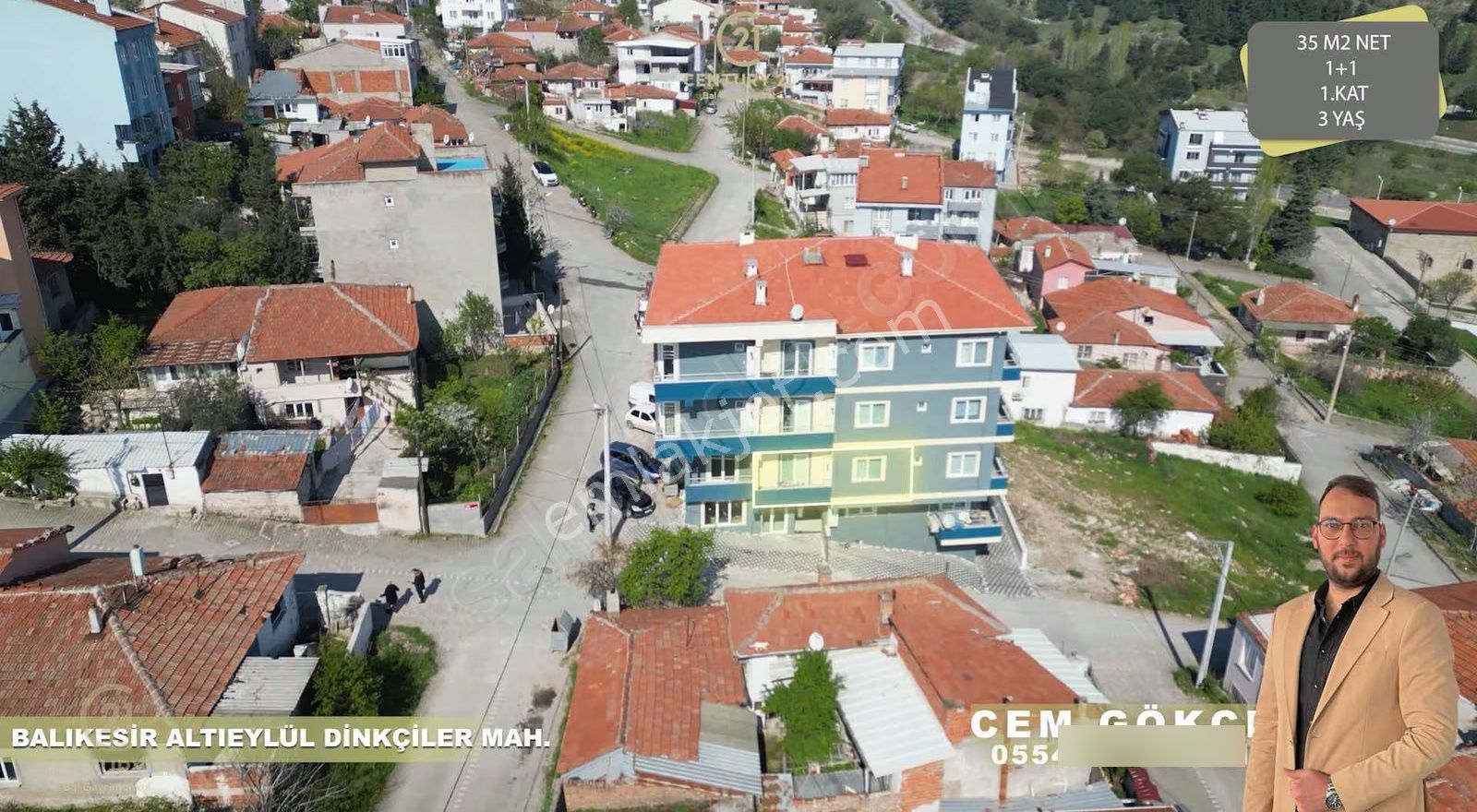 C21 Bal'dan Dinkçiler'de Satılık Eşyalı 1+1 Daire - Görsel 12