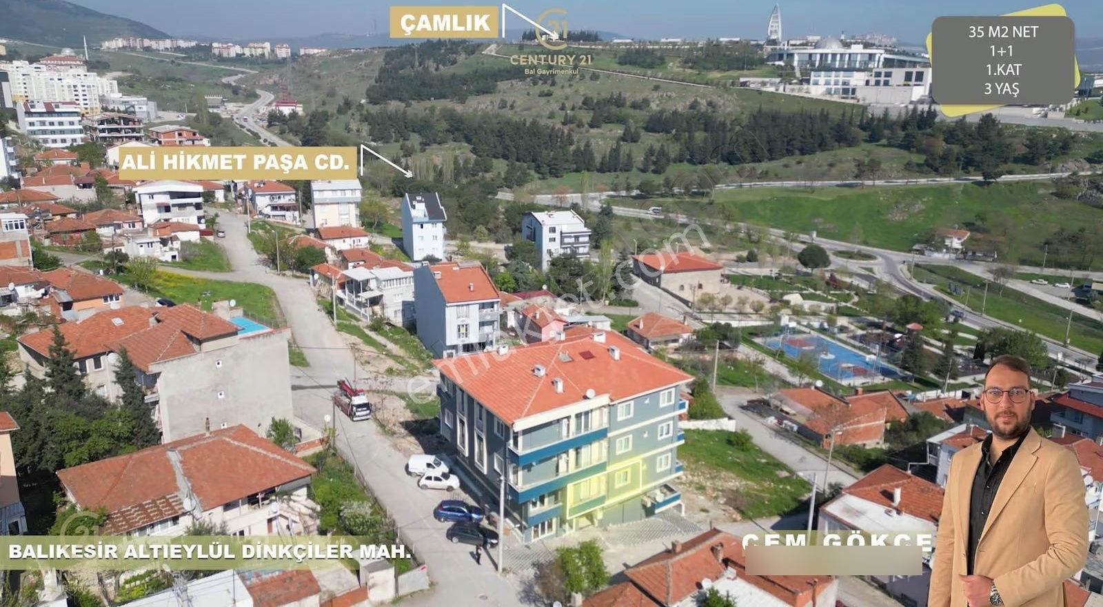 C21 Bal'dan Dinkçiler'de Satılık Eşyalı 1+1 Daire