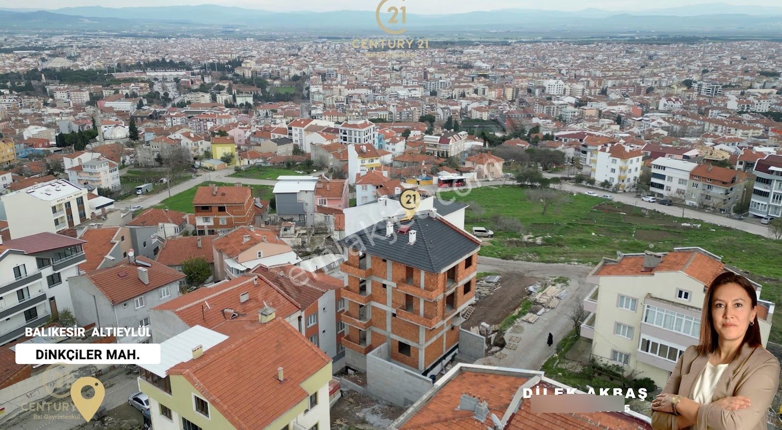 Century21 Bal'dan Dinkçiler Mah.de Satılık 2+1 Daire - Görsel 7