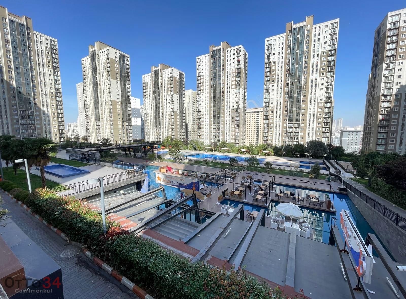 Otto34 'den İnnovia 2 Kiralık 1+1 Full Eşyalı Havuz Cephe - Görsel 12