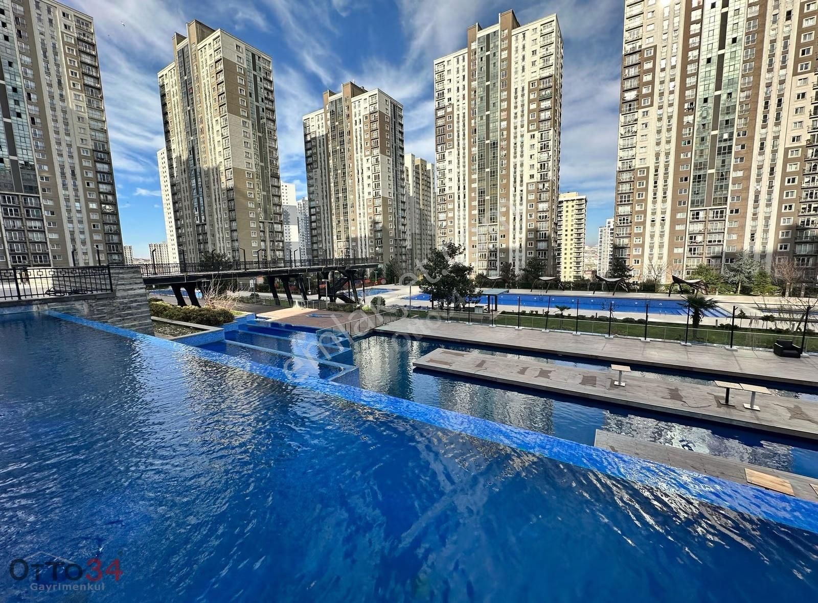 Otto34 'den İnnovia 2 Boş Kiralık 1+1 Ana Blok Havuz Cephe - Görsel 22
