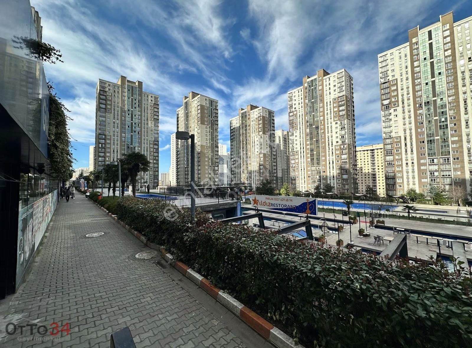 Otto34 'den İnnovia 2 Boş Kiralık 1+1 Ana Blok Havuz Cephe - Görsel 10