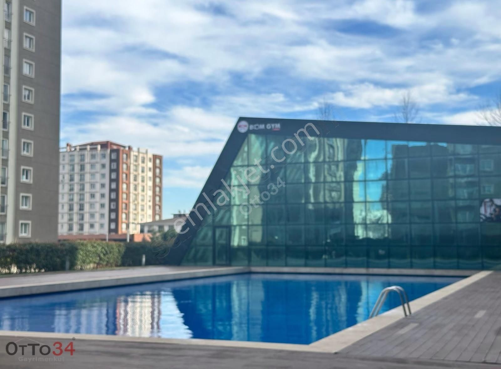 Otto34 'den İnnovia 2 Boş Kiralık 1+1 Ana Blok Havuz Cephe - Görsel 12
