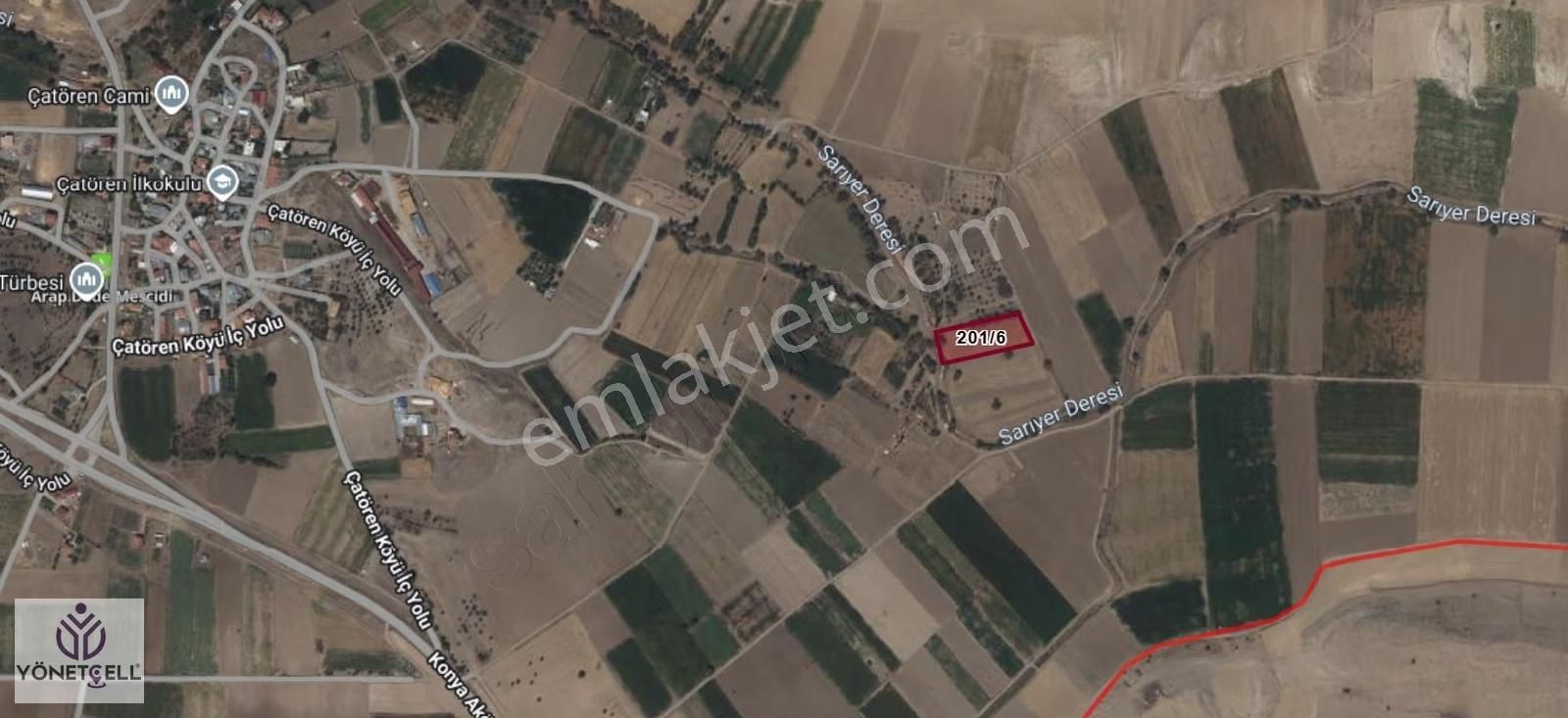 Yönetcell'den Akören'de 4897 M2 Satılık Tarla - Görsel 3