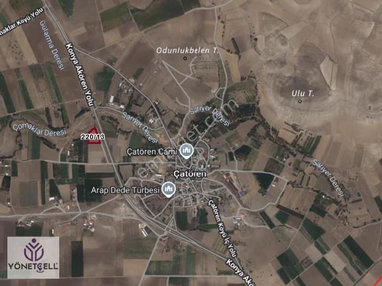 Yönetcell'den Akörende Yola Cephe Satılık Tarla - Görsel 3