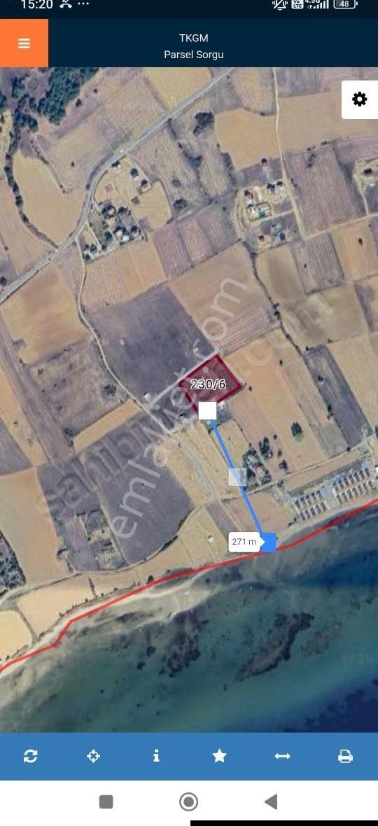 Adilhanda Denize 250 M Mesafede Evladiyelik Muhteşem Arsa