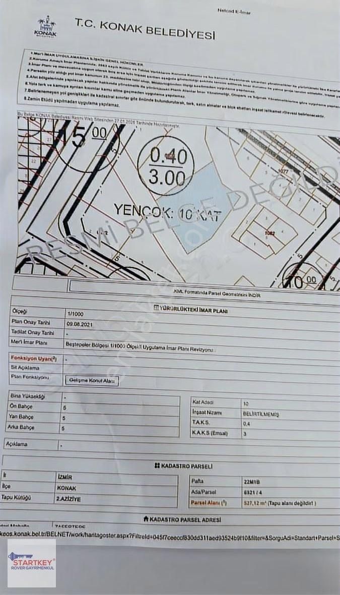 Eşrefpasa'da Ana Yola Yakın, Yatırımlık 72 M2 Satılık Arsa - Görsel 6
