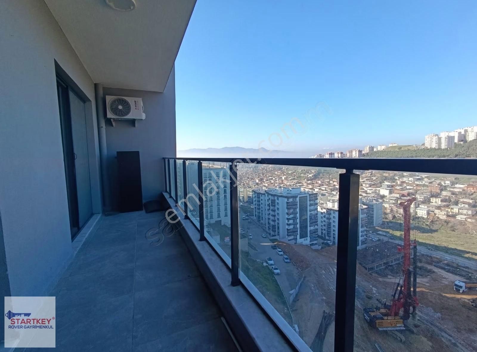 Bayraklı Dasif Vista Sitesi Deniz Manzaralı Kiralık 3+1 Daire - Görsel 9