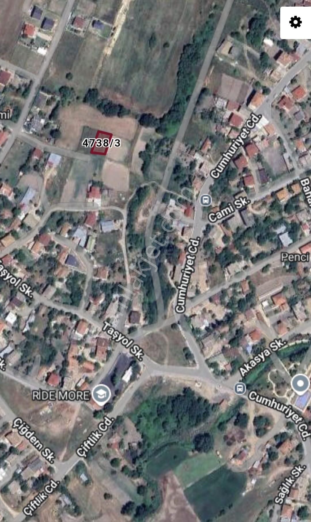 Necati Kurt Remax/ Silivri Büyükçavuşlu'da Satılık İmarlı, Yola Cephe Arsa - Görsel 6