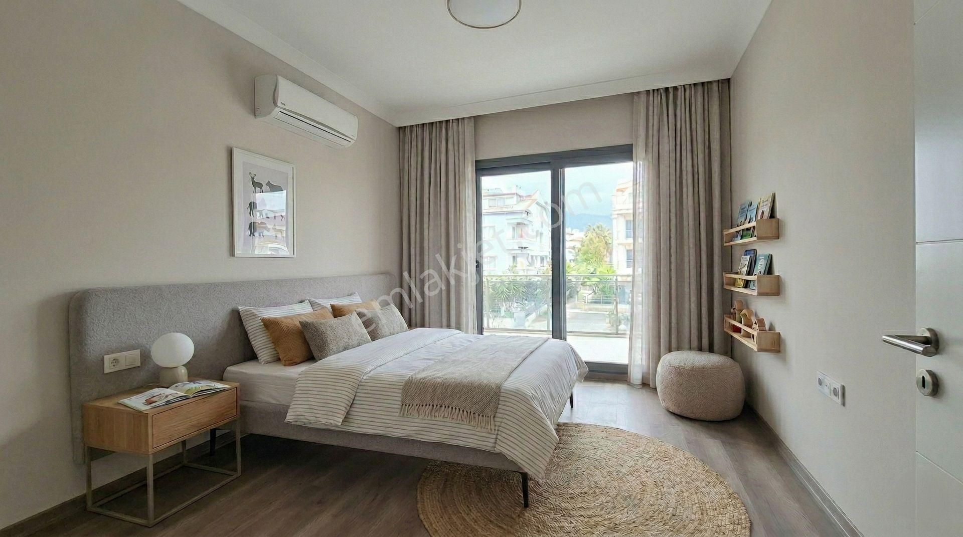 Denize 200 M, Havuzlu, Otoparklı, Geniş 2+1 Daire, Kapalı Mutfak - Görsel 9