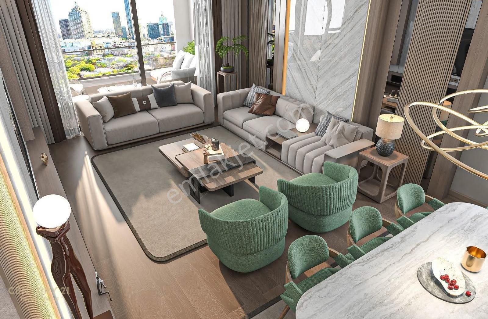 Vela İncek Ultra Lüks Göl Manzaralı Sıfır Proje 4+1 Satılık - Görsel 6