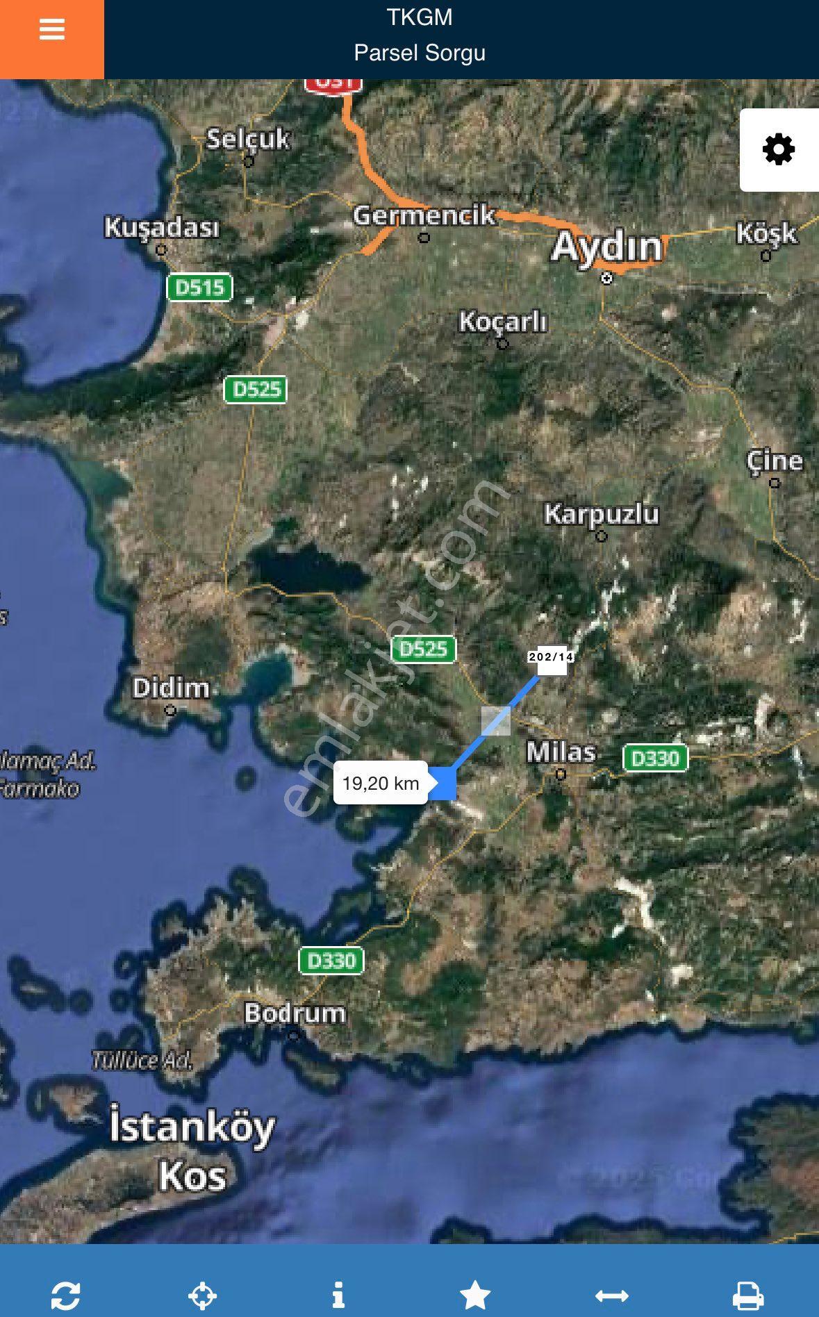 Balcity - Muğla Milas’da Asfalt Yola Cephe 23 Dönüm Arazi Yatırım Fırsatı - Görsel 15