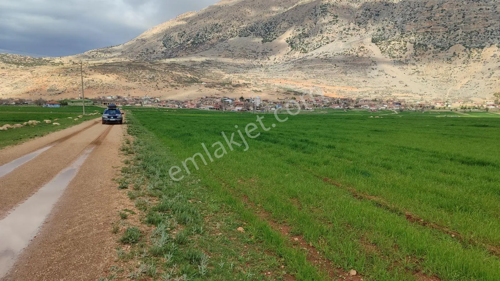 Korkuteli İmecik Köyü Satılık 1.616m2 Tarla Resmi Yol Var - Görsel 2