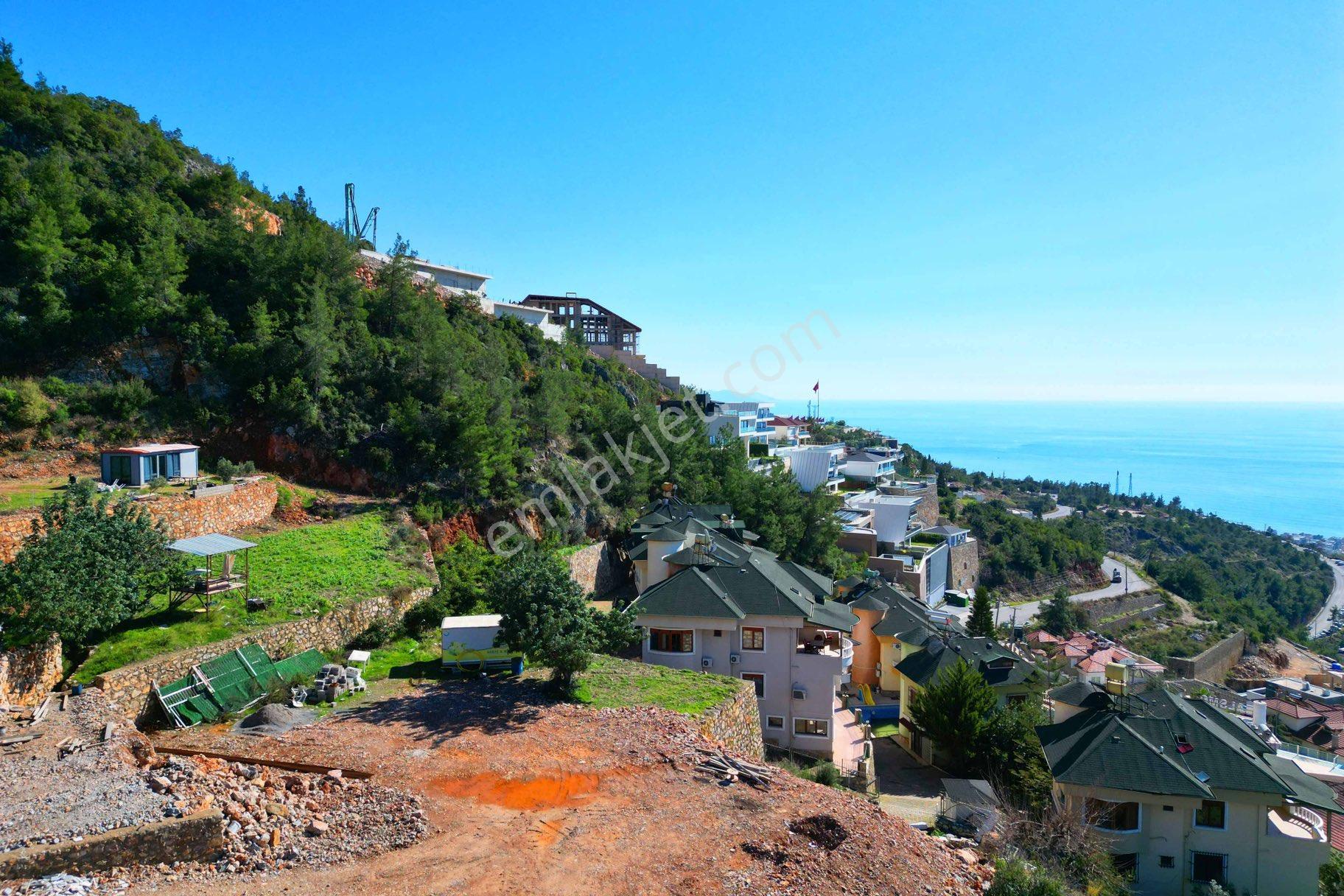 Alanya Bektaş Mah. Satılık Deniz Ve Kale Manzaralı 475 M2 Satılık Arsa - Görsel 10