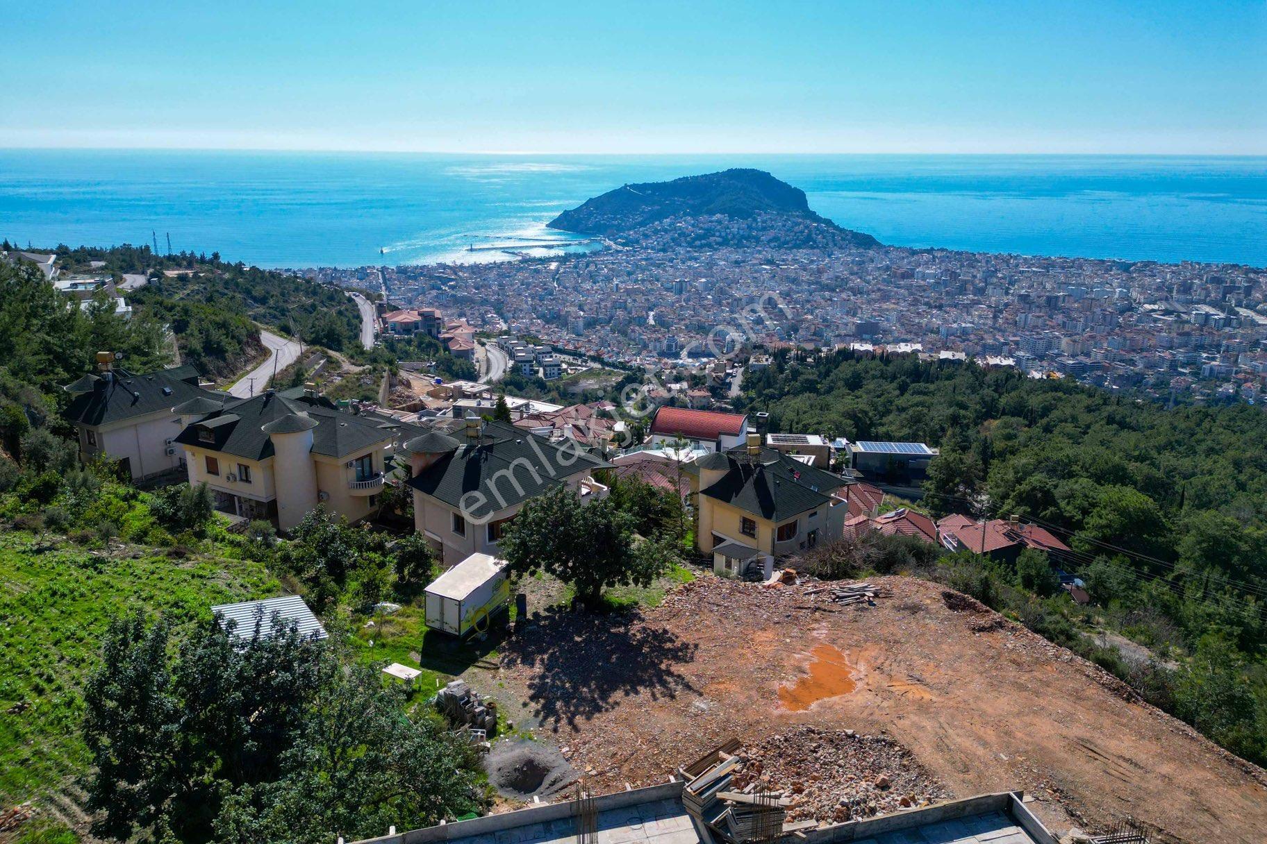 Alanya Bektaş Mah. Satılık Deniz Ve Kale Manzaralı 475 M2 Satılık Arsa - Görsel 9