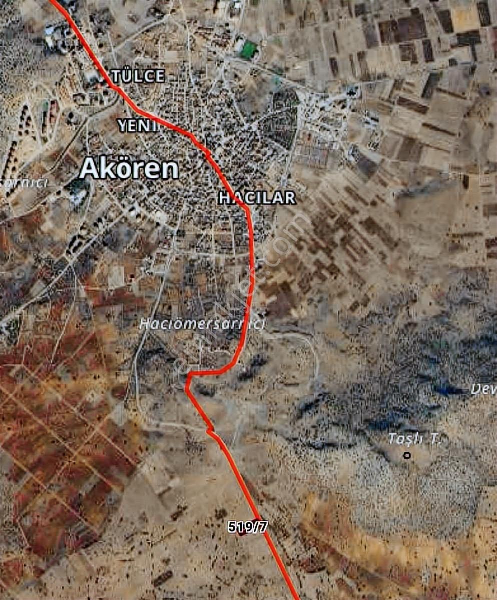Akören Ağalar Asfalt Cepheli 3.659 M² Müstakil Tarla - Görsel 3