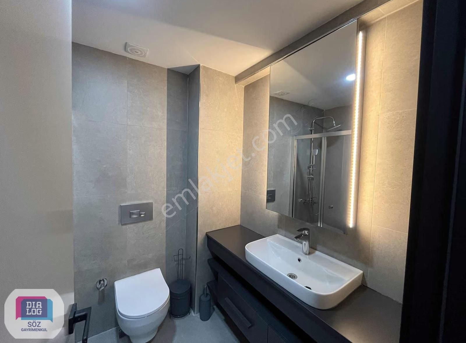 Söz Den 23 Nisan Meva Damanzaralı Eşyalı Kiralık Sıfır 1+1 Daire - Görsel 21