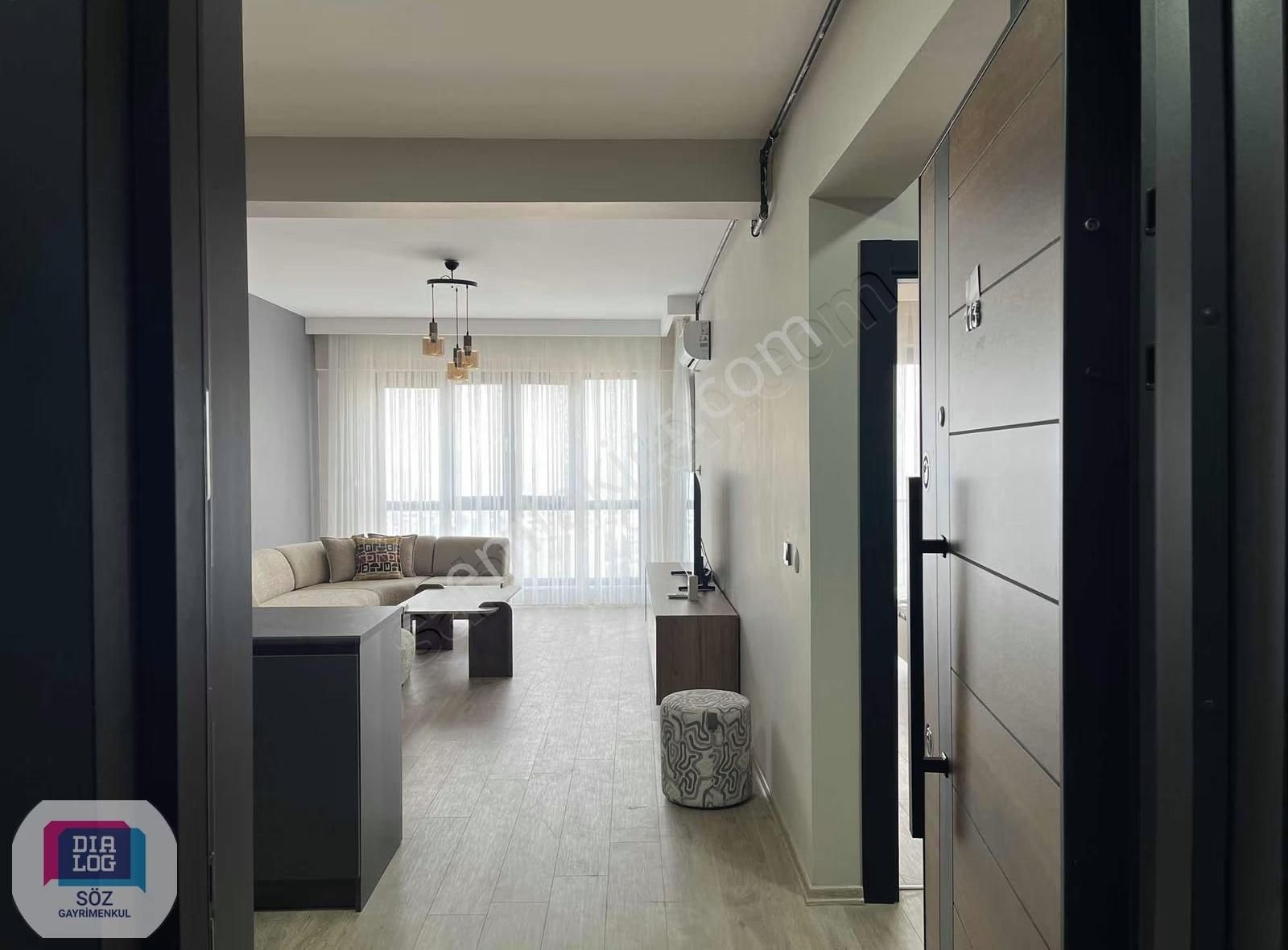 Söz Den 23 Nisan Meva Damanzaralı Eşyalı Kiralık Sıfır 1+1 Daire - Görsel 10
